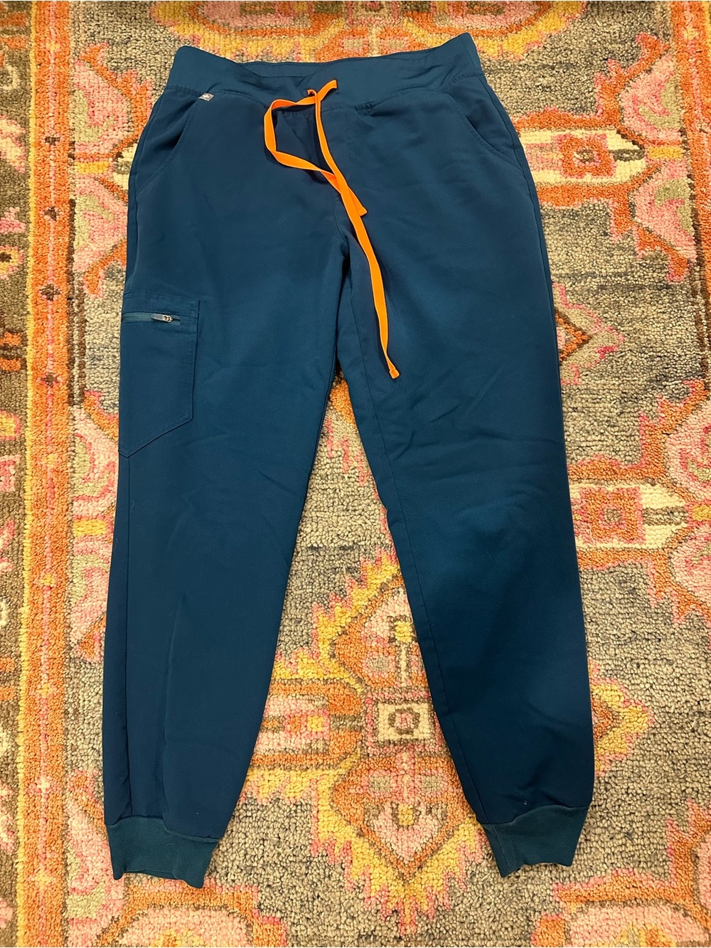 FIGS Women’s Zamora Jogger Scrub Pants Deep Reef - Size M